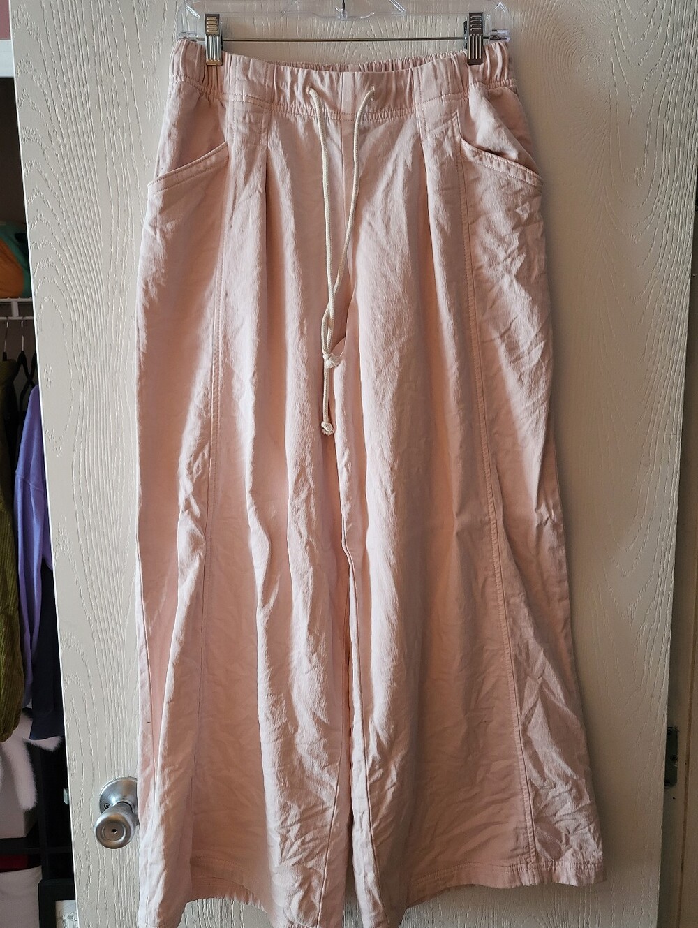 Aerie Baggy Pink Drawstring Pants